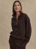 detail Dámská mikina Varley Hawley Half Zip Sweat