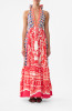 detail Dámské šaty Camilla RUFFLE HEM HALTER DRESS