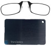 detail ThinOptics Cvikr na čtení + peněženka z ušlechtilé oceli