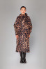 detail Rainkiss Dark Leopard - Rain Poncho