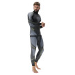 nahlad Pánské tričko UYN MAN EVOLUTYON UW SHIRT LG_SL.TURTLE NECK MELANGE