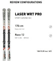 nahlad Unisex SJEZDOVÉ LYŽE Stöckli SET: Stöckli Laser WRT PRO 24-26, WRT D20, WRT 12 GW