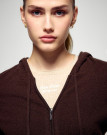 nahlad Dámská mikina FROM FUTURE HOODIE CHOCOLAT