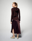 nahlad Dámská mikina FROM FUTURE HOODIE CHOCOLAT