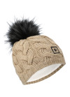 nahlad Dámská čepice OneMore 501 - BEANIE WITH ECO-FUR