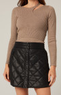 nahlad Dámská sukně Alp N Rock Emilia Quilted Mini Skirt