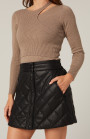nahlad Dámská sukně Alp N Rock Emilia Quilted Mini Skirt