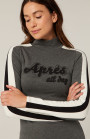nahlad Dámské tričko Alp N Rock Apres All Day Mockneck Shirt
