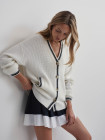 nahlad Dámský svetr Varley Coniston Boxy Knit Cardigan