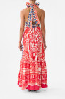 nahlad Dámské šaty Camilla RUFFLE HEM HALTER DRESS