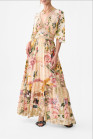 nahlad Dámské šaty Camilla WAISTED DRESS WITH HEM RUFFLE