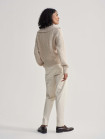 nahlad Dámský svetr Varley Camello Relaxed Cable Half Zip
