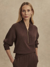 nahlad Dámský svetr Varley Sally Half Zip Sweat