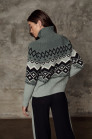 nahlad Dámský svetr Alp N Rock Leighton Mock Neck Ski Sweater