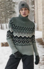 nahlad Dámský svetr Alp N Rock Leighton Mock Neck Ski Sweater