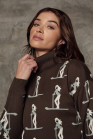 nahlad Dámský svetr Alp N Rock Nala Vintage Ski Sweater
