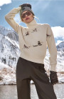 nahlad Dámský svetr Alp N Rock Belle Ski Sweater