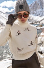 nahlad Dámský svetr Alp N Rock Belle Ski Sweater