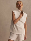nahlad Dámské tílko Varley Magnolia Half Zip Tank 2.0