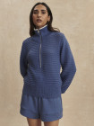 nahlad Dámský svetr Varley Morwenna Half Zip Knit