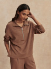 nahlad Dámská mikina Varley Kayleigh Half Zip Sweat
