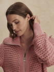 nahlad Dámský svetr Varley Eloise Full Zip Knit