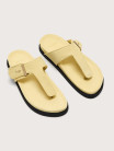 nahlad Dámské PANTOFLE Varley Aisne Toe Post Sandal Suede