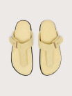 nahlad Dámské PANTOFLE Varley Aisne Toe Post Sandal Suede