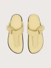 nahlad Dámské PANTOFLE Varley Aisne Toe Post Sandal Suede