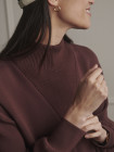 nahlad Dámská mikina Varley Novi Longline Mock Neck Sweat