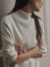 nahlad Dámská mikina Varley Novi Longline Mock Neck Sweat