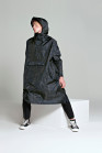 nahlad Pánské pláštěnka Rainkiss Back to Black Art Camo - Rain Poncho