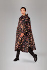 nahlad Rainkiss Dark Leopard - Rain Poncho