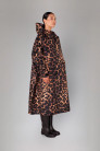 nahlad Unisex pláštěnka Rainkiss Dark Leopard - Rain Poncho