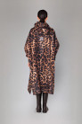nahlad Unisex pláštěnka Rainkiss Dark Leopard - Rain Poncho