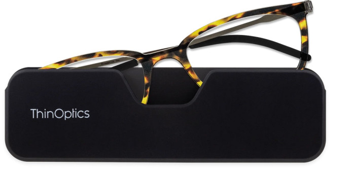 detail ThinOptics Brýle Connect + plastové pouzdro