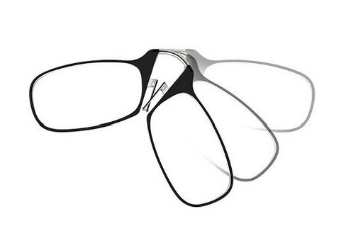 detail ThinOptics Cvikr na čtení + peněženka z ušlechtilé oceli