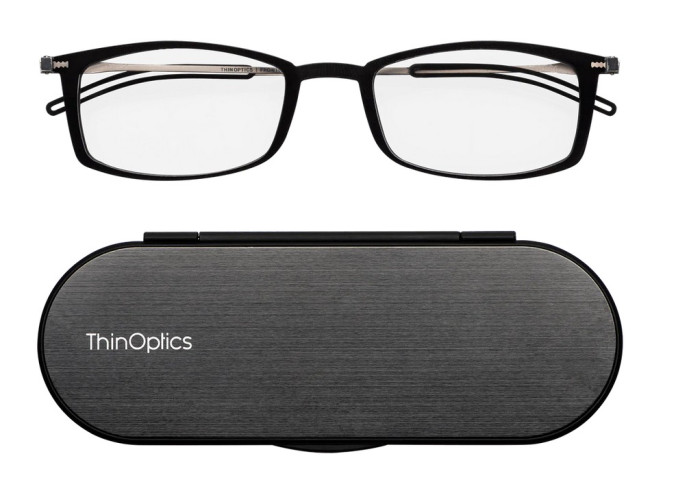 detail ThinOptics Brýle Brooklyn + pouzdro Milano