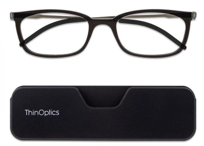 detail ThinOptics Brýle Connect + plastové pouzdro