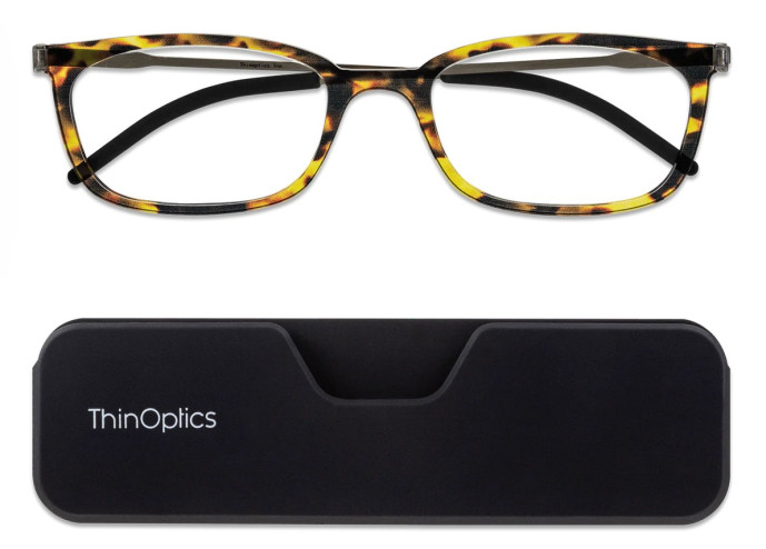 detail ThinOptics Brýle Connect + plastové pouzdro