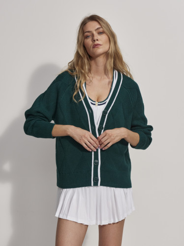 Dámský svetr Varley Dorset Relaxed Cardigan Knit