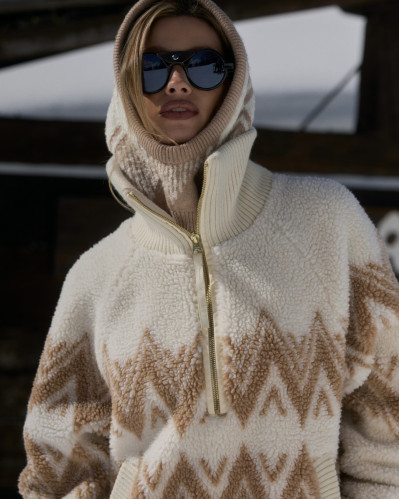 Dámská mikina Varley Hendrik Half Zip Sherpa