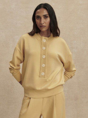 Dámská mikina Varley Reena Button Front Sweat