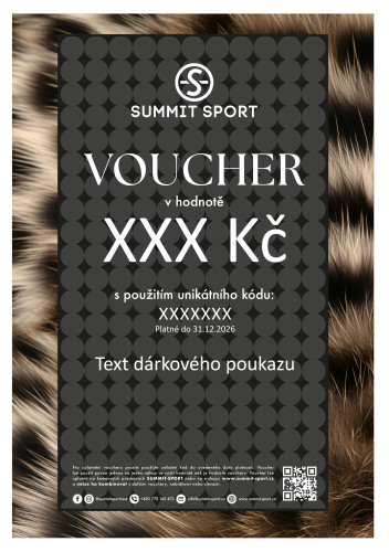 Dárkový poukaz - limitovaná edice XMAS ANIMAL PRINT