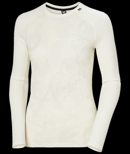 Dámské termoprádlo Helly Hansen W LIFA MERINO MIDW GRA CREW