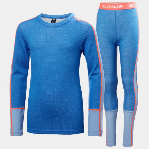 Dětské termoprádlo Helly Hansen JR LIFA MERINO MIDWEIGHT SET