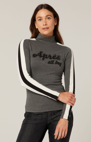 Dámské tričko Alp N Rock Apres All Day Mockneck Shirt