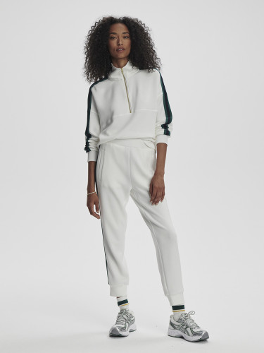 Dámské kalhoty Varley The Slim Stripe Cuff Pant 26