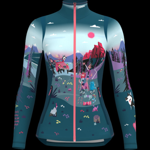 Dámská mikina CRAZY CRAZY PULL WONDER MAGIC LIGHT WOMAN