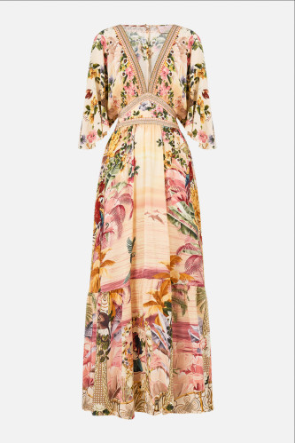 Dámské šaty Camilla WAISTED DRESS WITH HEM RUFFLE